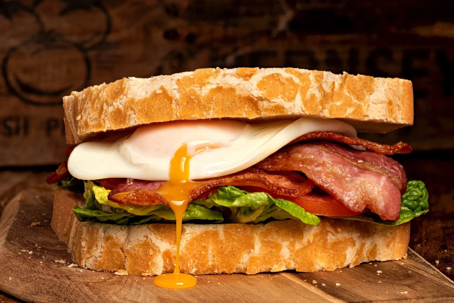 Food photography close-up